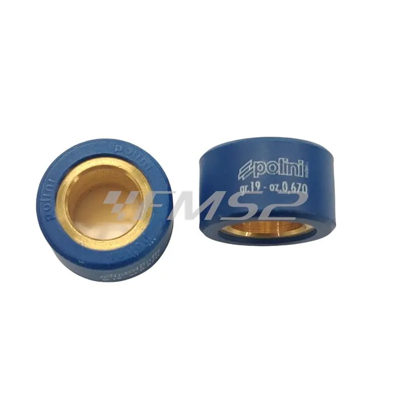 Rulli variatore Polini diametro 25x14.8, ricambio 242223