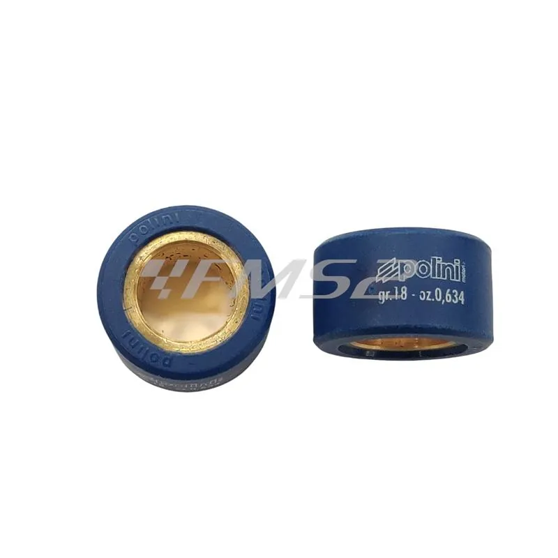 Rulli variatore 25x14.8 grammi 18 oz.0.6 (Polini), ricambio 242226