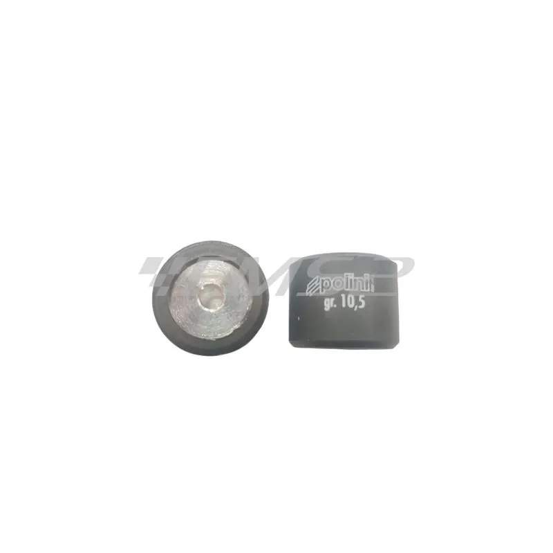 242.341 Kit 6 rulli Polini per variatore maxi scooter con diametro 20,9 x 17 mm e peso 10,5 grammi