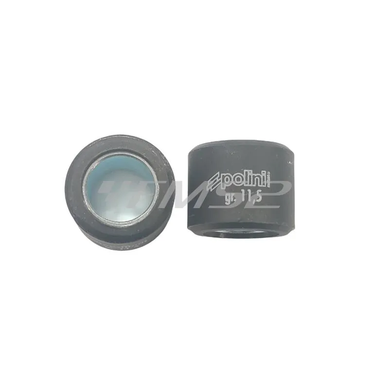 Kit 6 rulli Polini per variatore maxi scooter con diametro 20,9 x 17 mm e peso 11,5 grammi, ricambio 242342