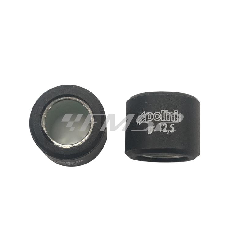 Kit 6 rulli Polini per variatore maxi scooter con diametro 20,9 x 17 mm e peso 12,5 grammi, ricambio 242343