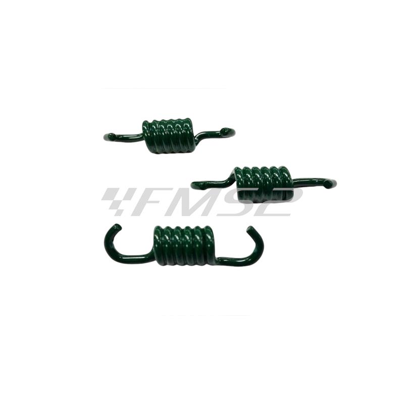 Molle frizione Polini 3G per scooter Piaggio e Minarelli con diametro filo da 1,8 mm e colore verde, ricambio 245032