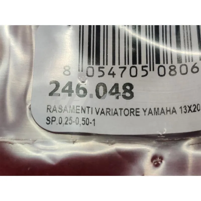 246.048 Kit rasamenti variatore Polini per scooter con motore Minarelli verticale aria e orizzontale aria e liquido con albero motore tipo originale ed
