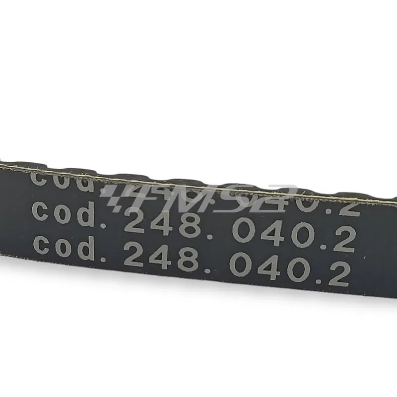 Cinghia di trasmissione variatore Polini in Aramid-kevlar per correttori da 128 mm e montaggio su motori Minarelli verticale e orizzontale aria e liquido a braccio lungo 248.040.2, ricambio 2480402