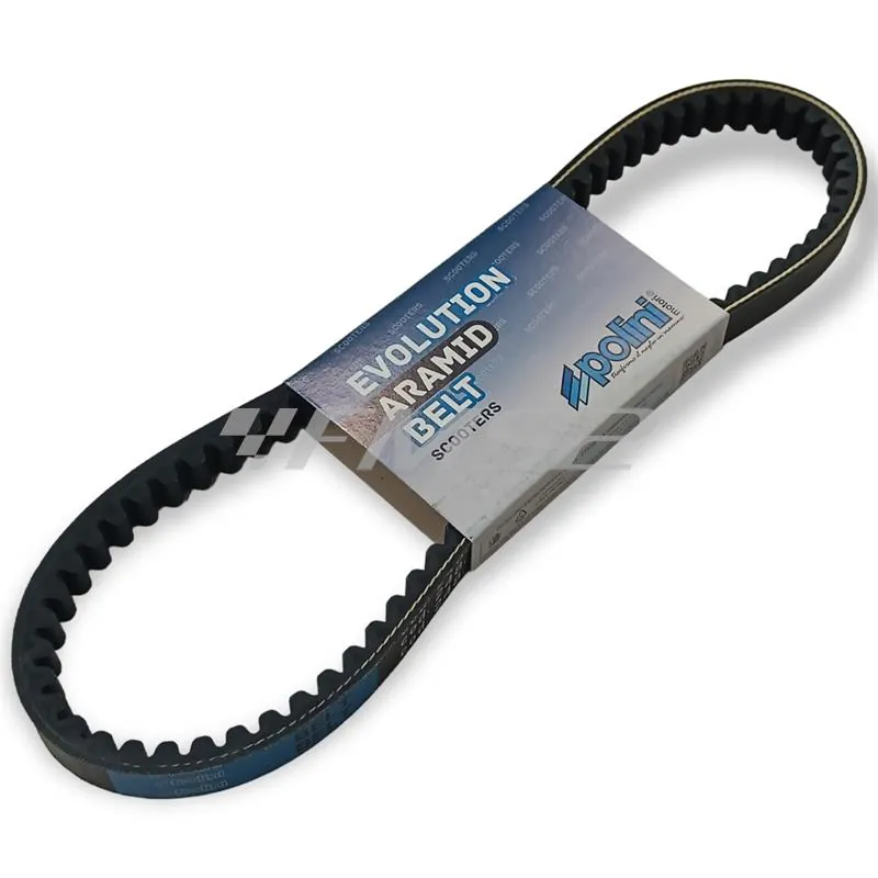 Cinghia di trasmissione variatore Polini in Aramid-kevlar per correttori da 128 mm e montaggio su motori Minarelli verticale e orizzontale aria e liquido a braccio lungo 248.040.2, ricambio 2480402