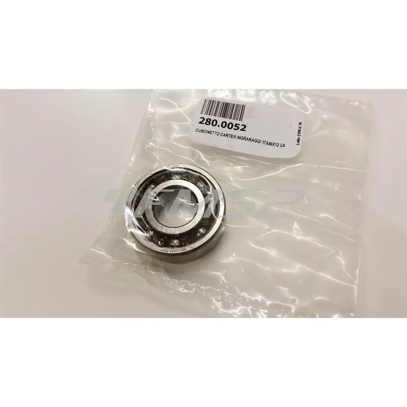 Cuscinetto a sfere carter coperchio ingranaggi Polini rapporti posteriori per scooter 50 con motore Piaggio Gilera e Minarelli, ricambio 2800052