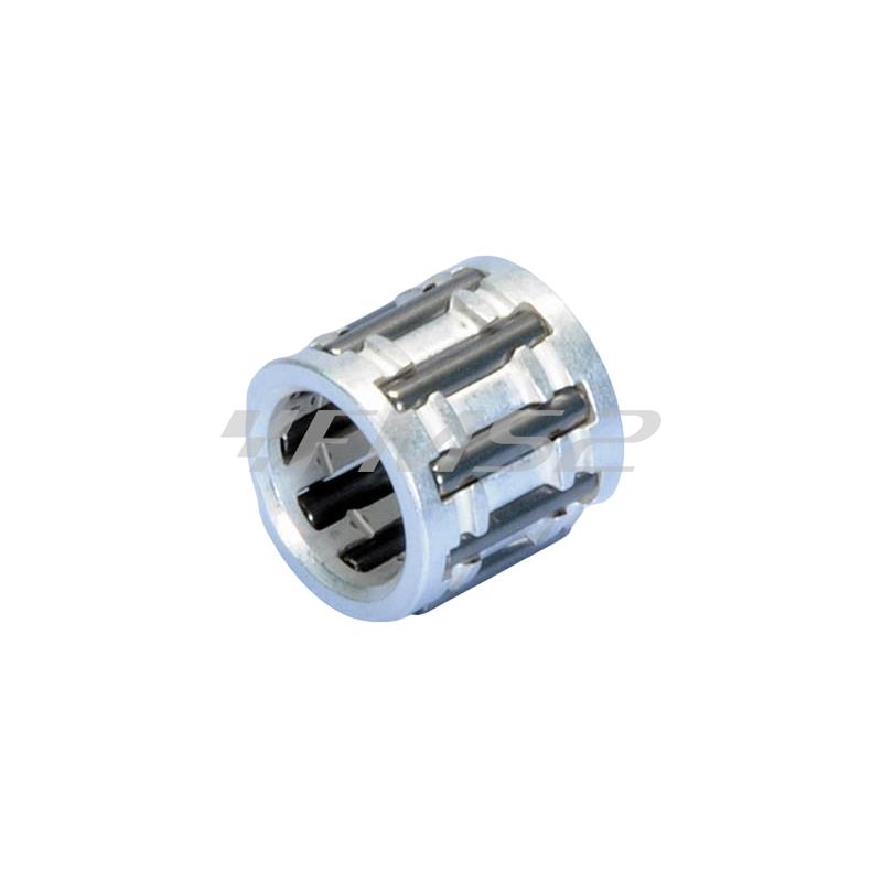 Gabbia a rulli Polini per spinotto diametro 12mm x 17mm x 15,7mm con rulli argentati per scooter con motore Piaggio, ricambio 2800056