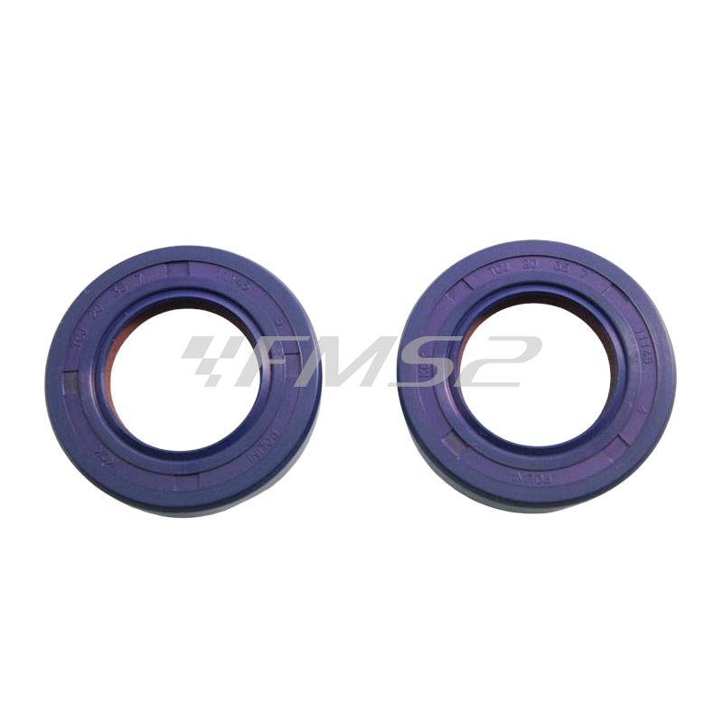 Serie paraoli in teflon albero motore de (Polini), ricambio 2850004