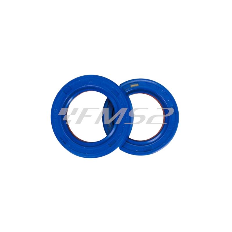 Serie paraoli Polini in ptfe/fkm per albero motore minimoto Polini, ricambio 2850007