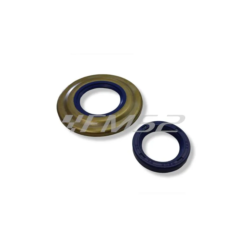 Serie paraolio Polini per albero motore Piaggio Vespa PX 125, 150 e 200 cc, ricambio 2850112