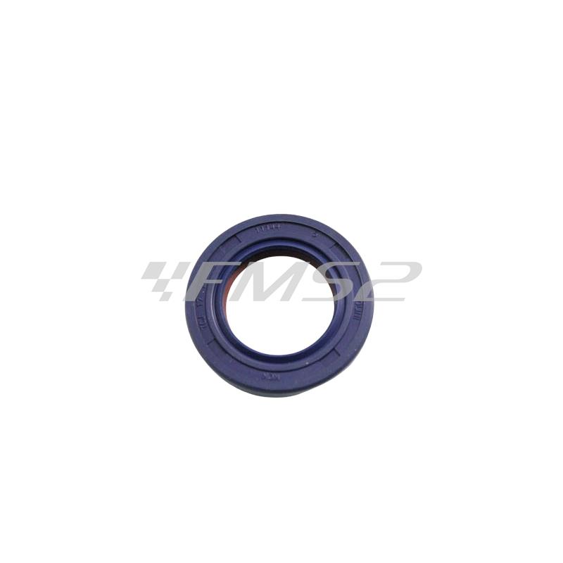 Paraolio in viton e teflon per carterino ingranaggi Piaggio e Minarelli 17 x 28 x 5 (Polini), ricambio 2850135