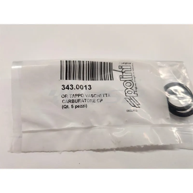 343.0013 O-ring tappo vaschetta carburatori Polini serie CP evolution