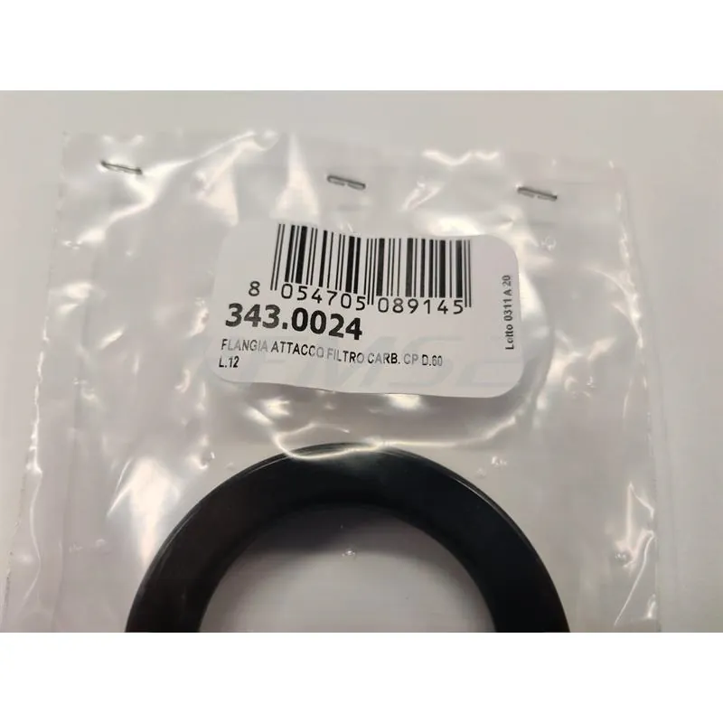 343.0024 Flangia attacco filtro carb. cp d.60 l.1