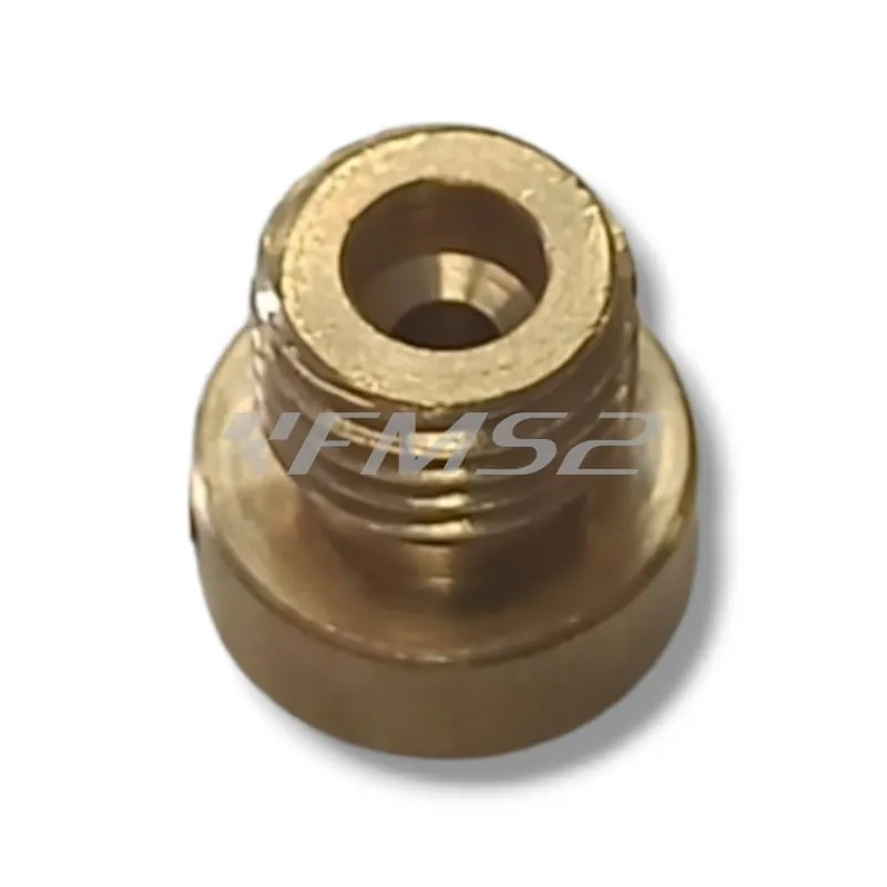 Getto massimo Polini per carburatore Dell'orto passo M6 con numero 74, ricambio 3621074