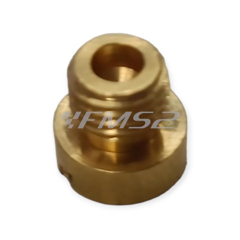 Getto massimo Polini per carburatore Dell'orto passo M6 con numero 130, ricambio 3621130