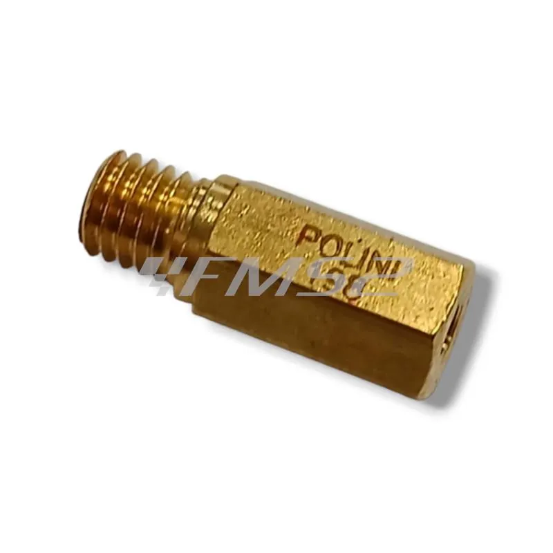 Getto massimo Polini per carburatore CP, KEIHIN, e PWK con numero 198, ricambio 3701198