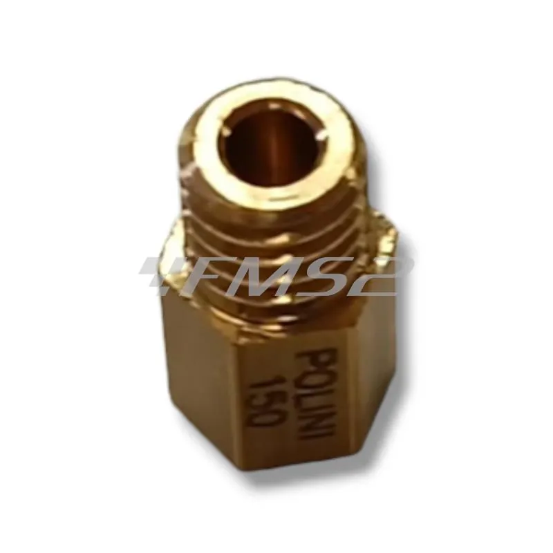 Getto massimo Polini per carburatore Mikuni con numero 150, ricambio 3801150