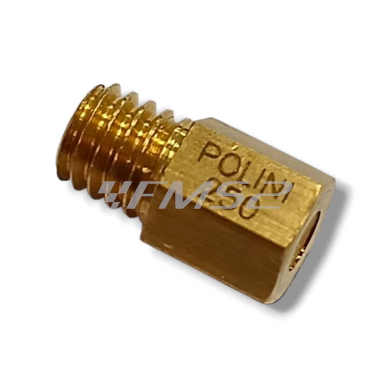 Getto massimo Polini per carburatore Mikuni con numero 250, ricambio 3801250