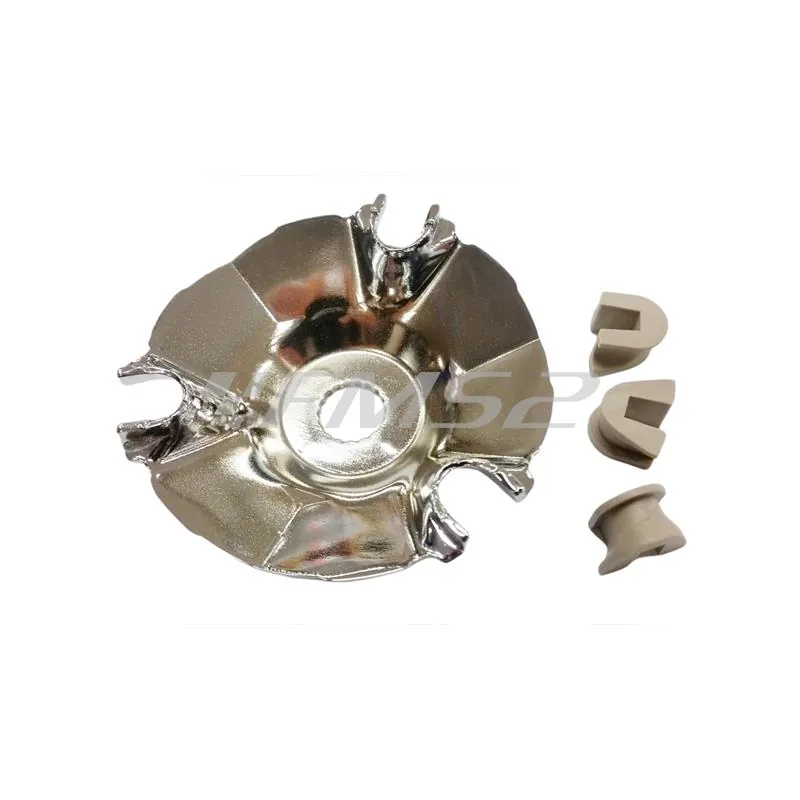 952.049 Piattello guidarulli con tasselli maggiorati e ricambio al variatore 241725 scooter piaggio 50 cc