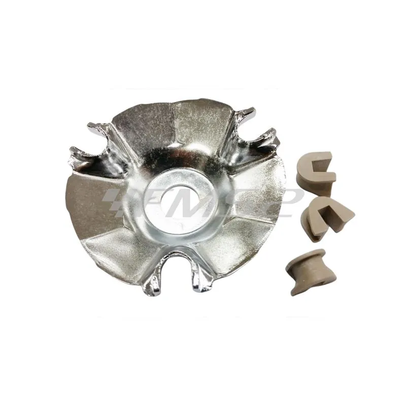 952.050 Piattello guidarulli con tasselli maggiorati per il variatore Polini 241726 e 241728 Minarelli 50 cc
