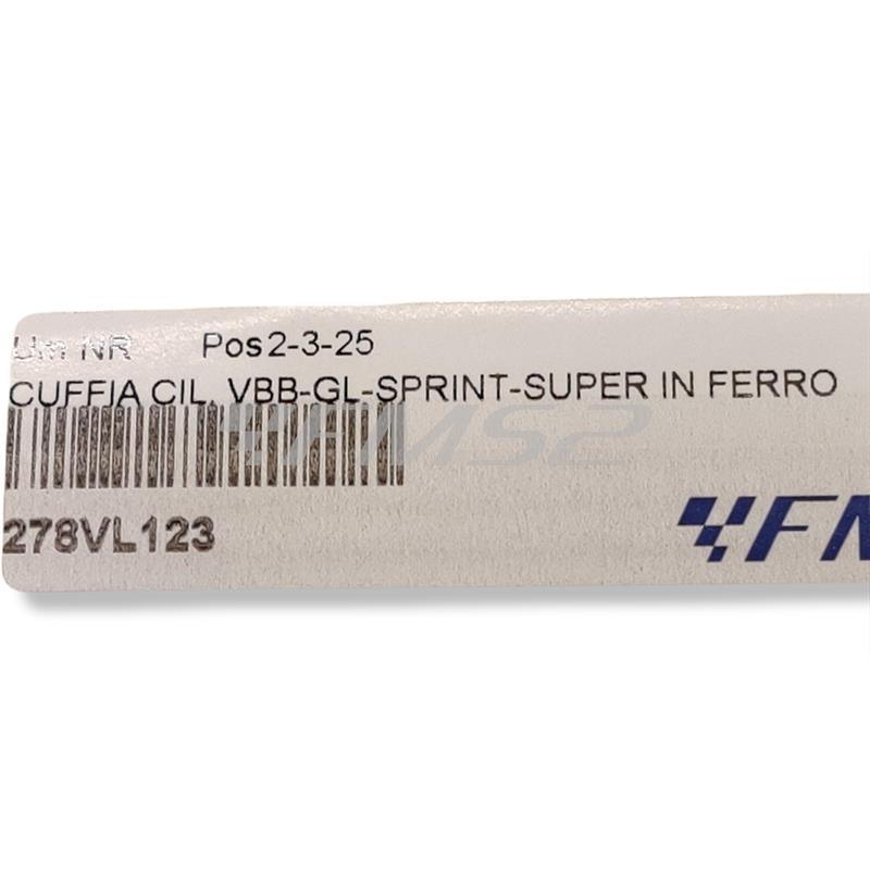 Cuffia cil. vbb-gl-sprint-super in ferro, ricambio 278VL123