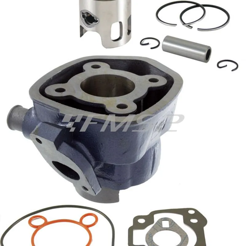 Motore gruppo termico kit cilindro e pistone Minarelli MBK a liquido, ricambio 100080051