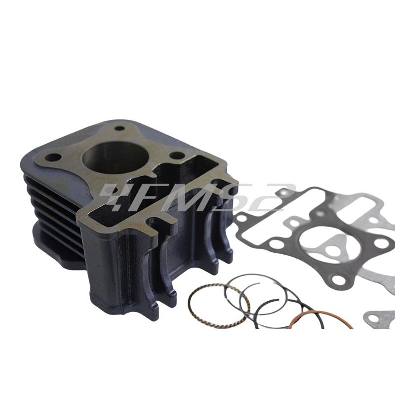 Motore gruppo termico Kit cilindro completo RMS per scooter Piaggio 4t 50cc, ricambio 100080101