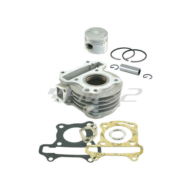 Motore gruppo termico kit cilindro RMS completo di guarnizioni e pistone per scooter Kymco 50cc 4 tempi e diametro 39mm, ricambio 100080380