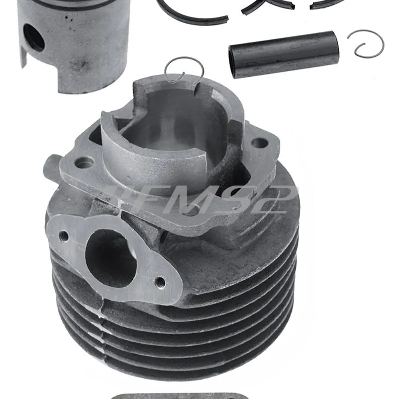 Motore gruppo termico kit cilindro Vespa 50 ghisa tipo originale 3 travasi, ricambio 100080521