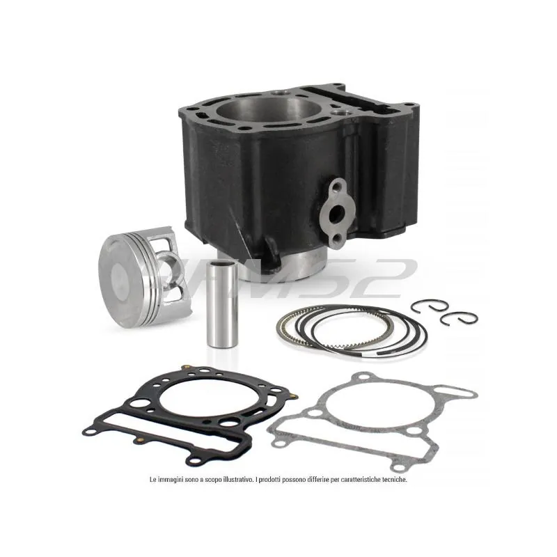 Kit cilindro Yamaha Majesty 250cc 1996/2003 raffr. liquido 69mm, codice 100081050