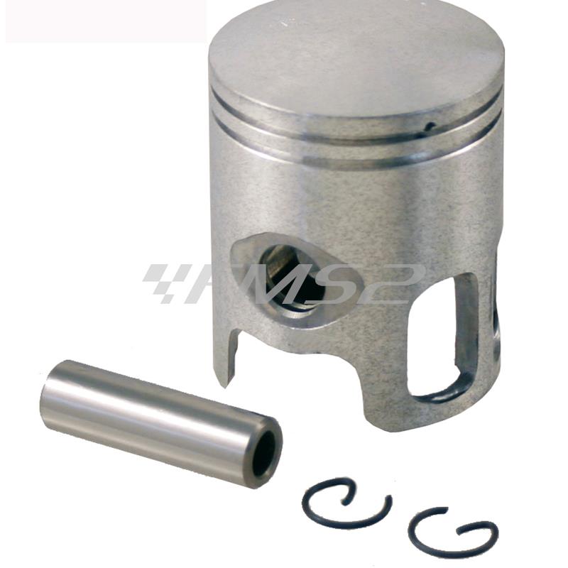 Pistone RMS completo di fasce, spinotto e seeger con diametro 40 mm per scooter con motore minarelli aria e liquido, ricambio 100090031