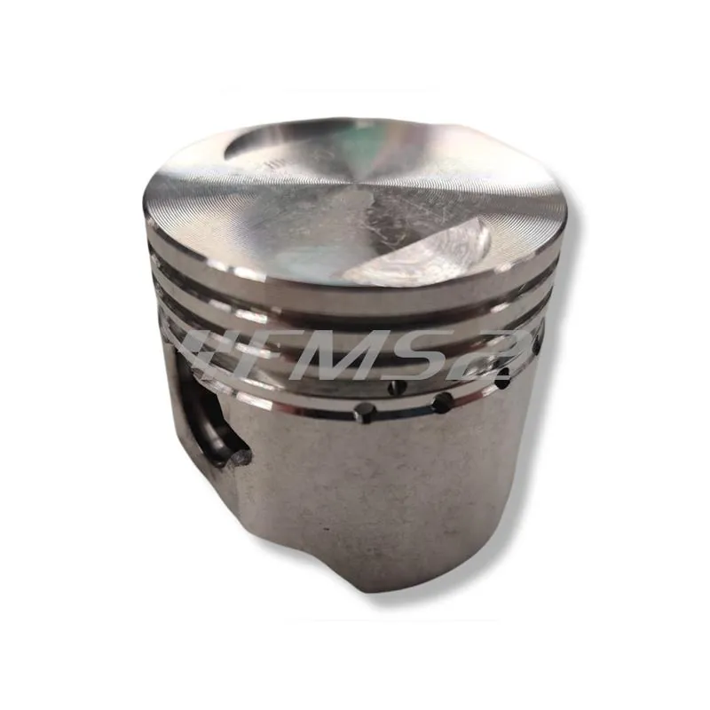 Pistone completo RMS per scooter Piaggio 50 cc 4 tempi con diametro 39 mm e spinotto 12 mm, ricambio 100090101