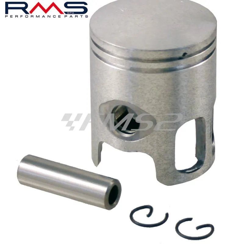 Pistone RMS completo di fasce, spinotto e seeger per Piaggio vespa GL - Sprint 150 cc con diametro 57,4 mm , ricambio 100090414