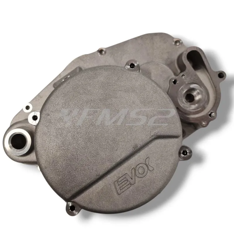Coperchio frizione EVOK Racing con coperchio scomponibile per cambio dischi frizione motori Minarelli AM6 tutte le versioni con e senza avviamento a pedivella, ricambio 100170020