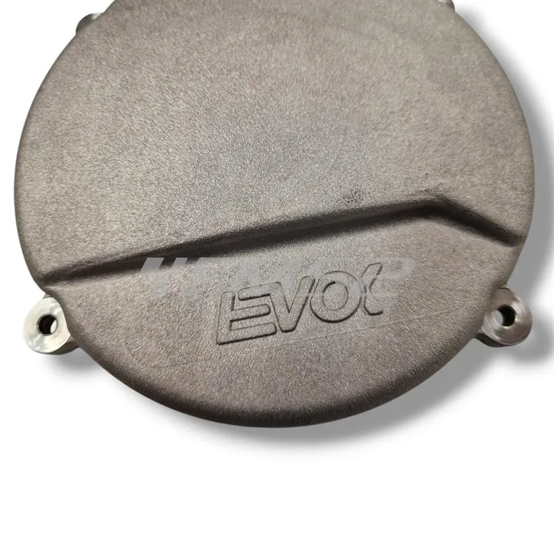 Coperchio frizione EVOK Racing con coperchio scomponibile per cambio dischi frizione motori Minarelli AM6 tutte le versioni con e senza avviamento a pedivella, ricambio 100170020