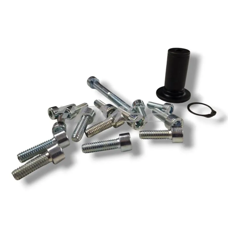 Coperchio frizione EVOK Racing con coperchio scomponibile per cambio dischi frizione motori Minarelli AM6 tutte le versioni con e senza avviamento a pedivella, ricambio 100170020