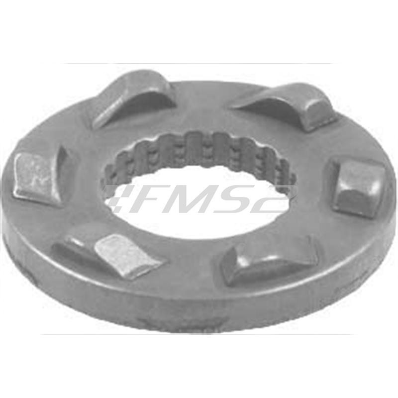 Boccolo ingranaggio fisso messa in moto RMS per maxi scooter con motore Piaggio e Gilera 125-150 1° serie -  rif.originale 2435027-435027, ricambio 100251010