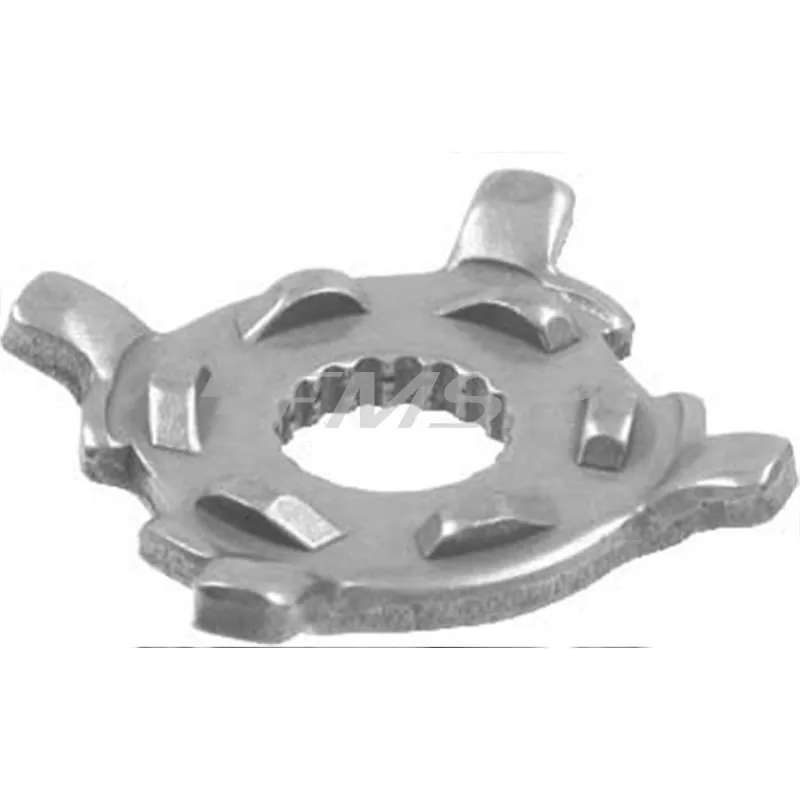 Boccolo ingranaggio fisso messa in moto RMS con spessore da 4mm per scooter Piaggio e Gilera r.o. 433862, ricambio 100251030