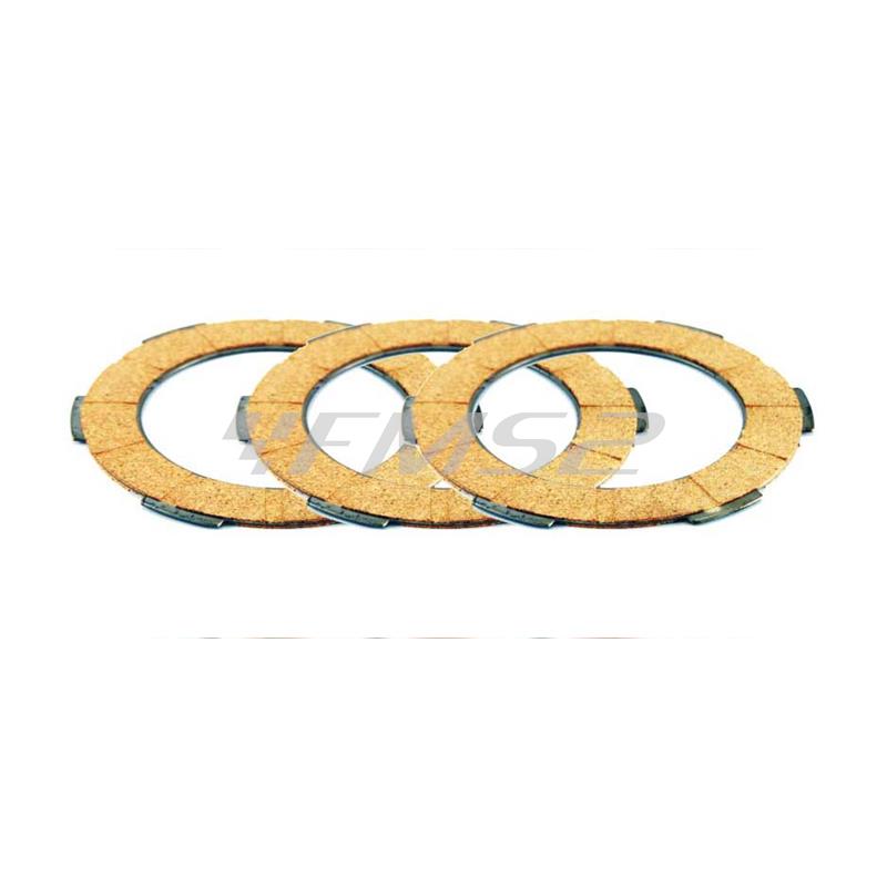 Serie dischi frizione tipo originale (RMS, Kenda, Duro), ricambio 100280020