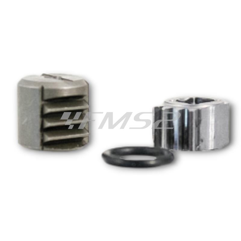 Nottolino con cremagliera per modifica carter frizione Piaggio Vespa PX 125, 150 e 200 cc tutte le versioni, ricambio 100290028