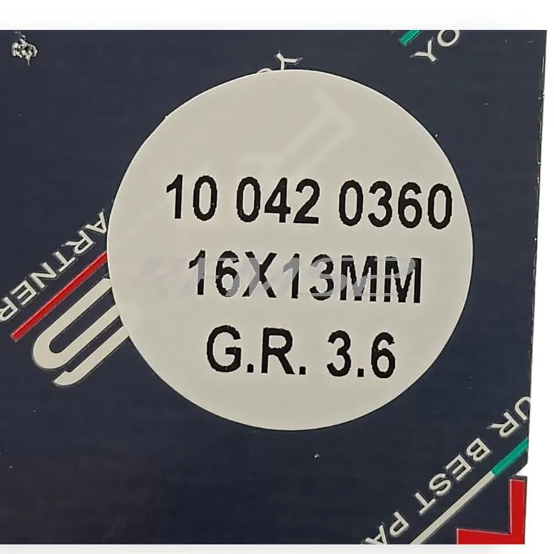 100420360 Kit rulli variatore 16 x 13 6 pezzi 3.6 gr