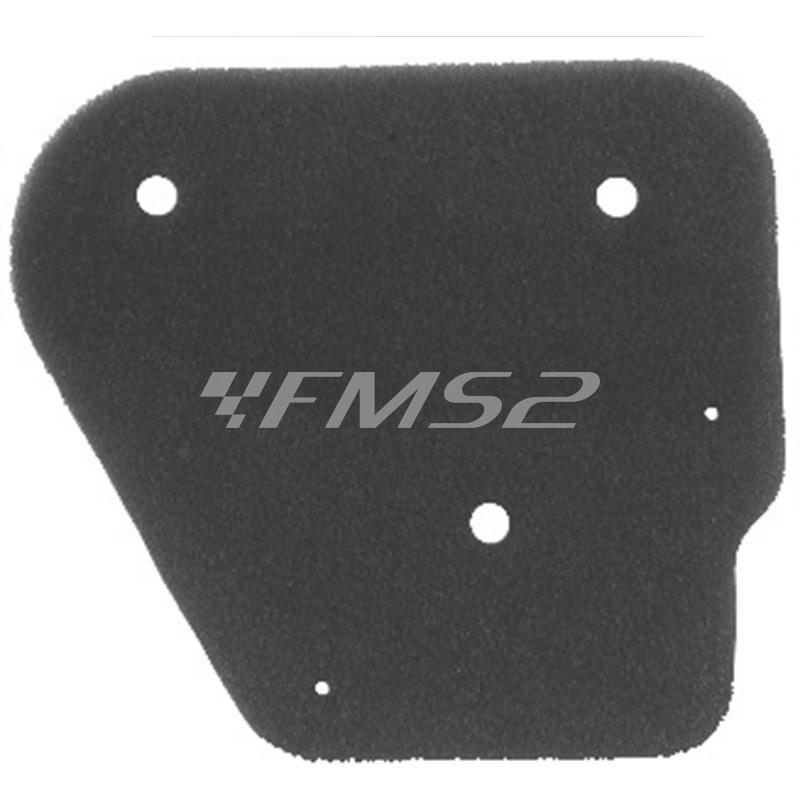 Filtro aria RMS in spugna nera per scooter Malaguti F10, F12, F15, Phantom, Fire fox, Jet line 50 cc (RMS), ricambio 100600061