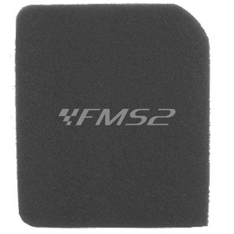 Filtro aria RMS Nypso in spugna nera per maxi scooter Aprilia Scarabeo 125, 150, 200 e 250 cc 4 tempi con motore Rotax prodotti dal 1999 fino al 2004, ricambio 100600651