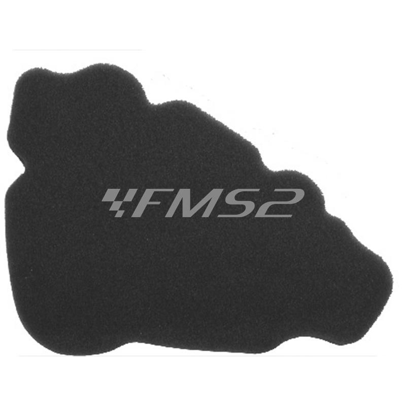 Filtro aria in spugna RMS per scooter e maxi scooter con motore Piaggio 4 tempi e cilindrata 50 -  125 - 150 cc, ricambio 100600891