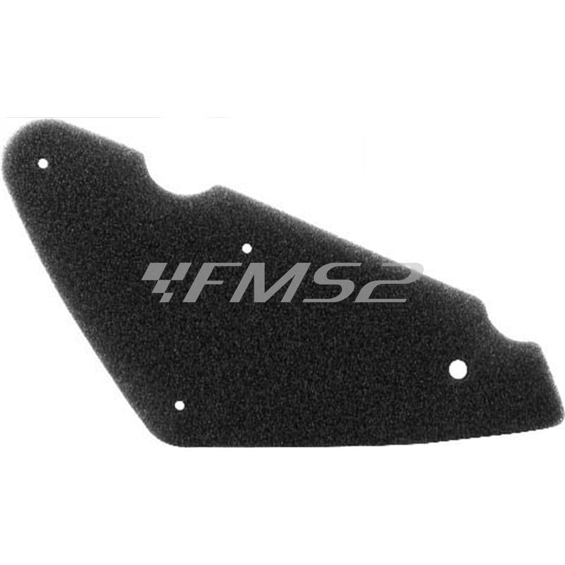 Filtro Aria In Spugna 2 Pezzi Per Piaggio Hexagon 125 Cc, LX, LXT, Anni 1994-1999. Ricambi Compatibili Di Alta Qualità, Pronti All'uso Per Manutenzione Scooter.