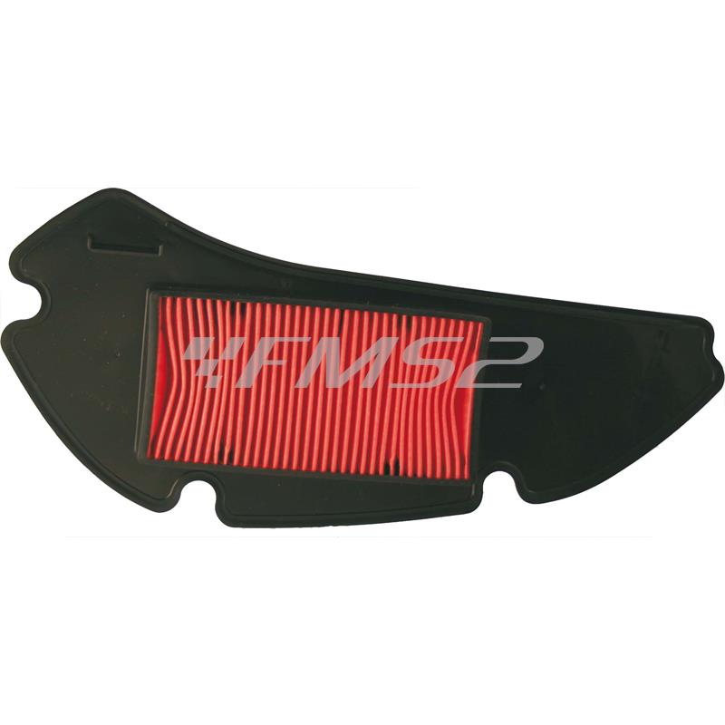 Filtro aria RMS per maxi scooter Honda sh 125 cc e 150 cc , chiocciola 125 cc e 150 cc , dylan 125 cc e 150 cc riferimento originale 17210kg, ricambio 100601131