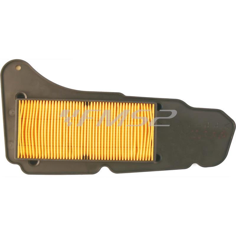 Filtro aria RMS lato sinistro per maxi scooter Yamaha Majesty 400prodotti dal 2004 al 2009- rif.originale 5ru144512000, ricambio 100602330