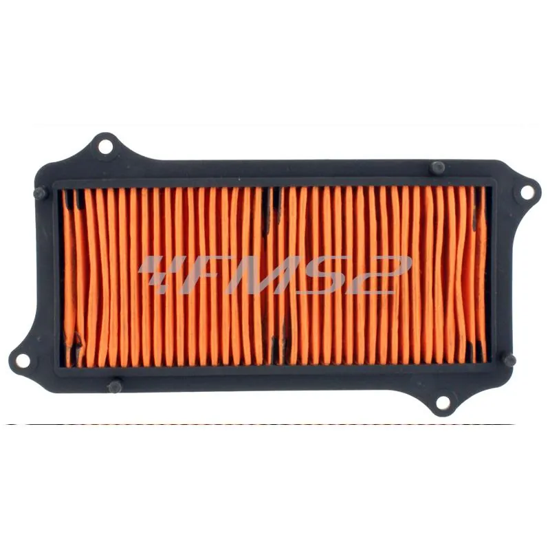 Filtro aria RMS in cartuccia per maxi scooter Suzuki sixteen 125 e 150 4t k7 - lo prodotti dal 2008 al 2010 - rif.originale 13780-20h00-000, ricambio 100602540