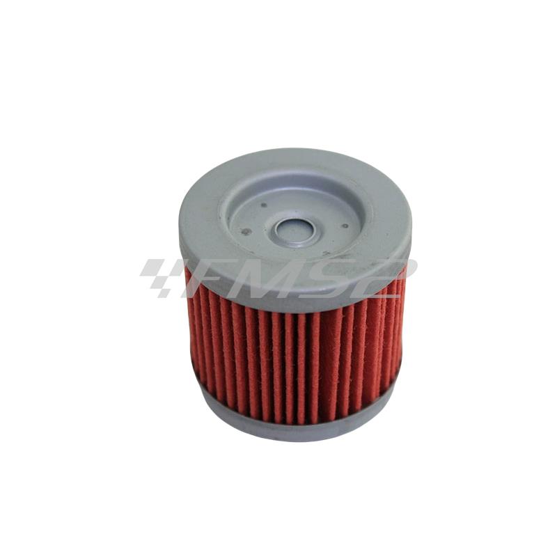 Filtro olio motore Champion f031 (RMS) per maxi scooter Suzuki Burgman 125-150-200-400 - rif.originale 16510-05240-000, ricambio 100609065