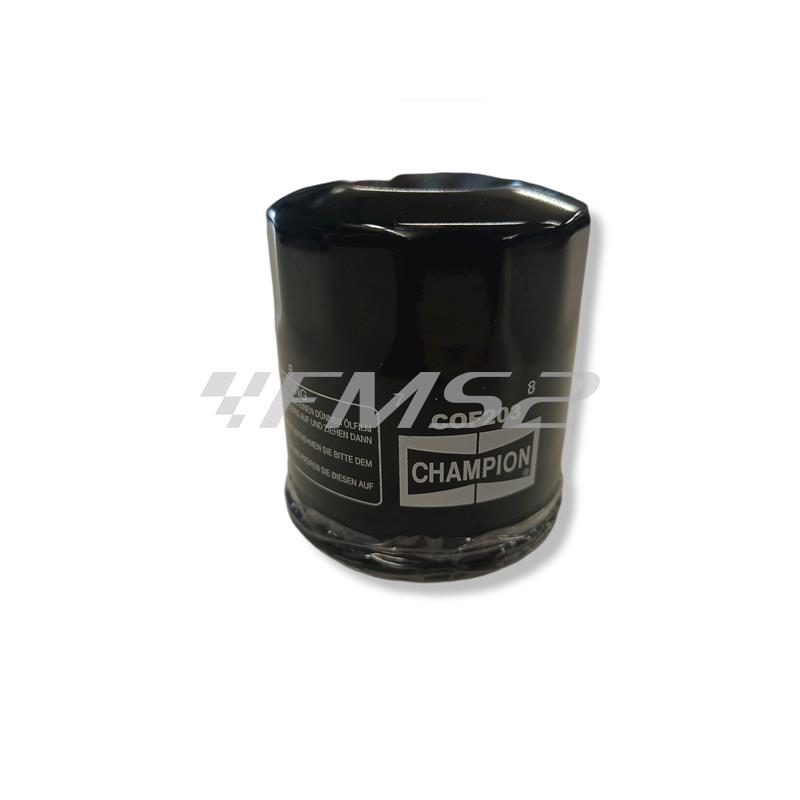 Filtro olio motore Champion codice COF203 per maxi moto honda cbr 1000 (RMS), ricambio 100609505